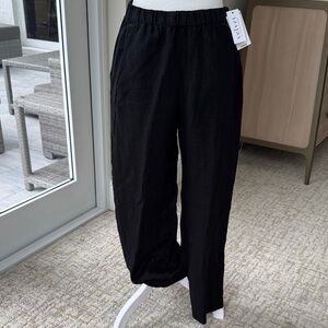 Black Relaxed Fit soft pants